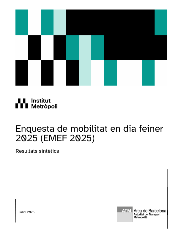 Portada: 04. Enquesta de mobilitat en dia feiner (EMEF, 2025)